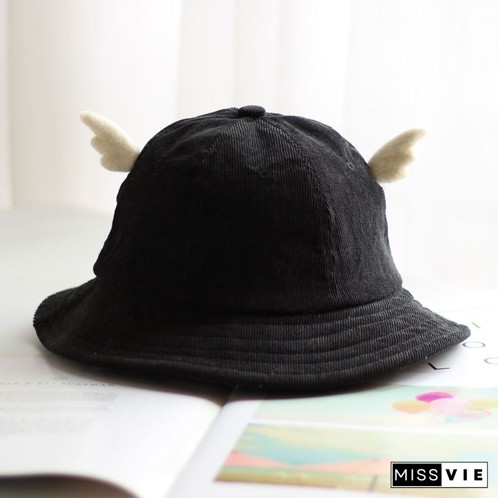 Cat Ears Angel Devil Antlers Fisherman Hat