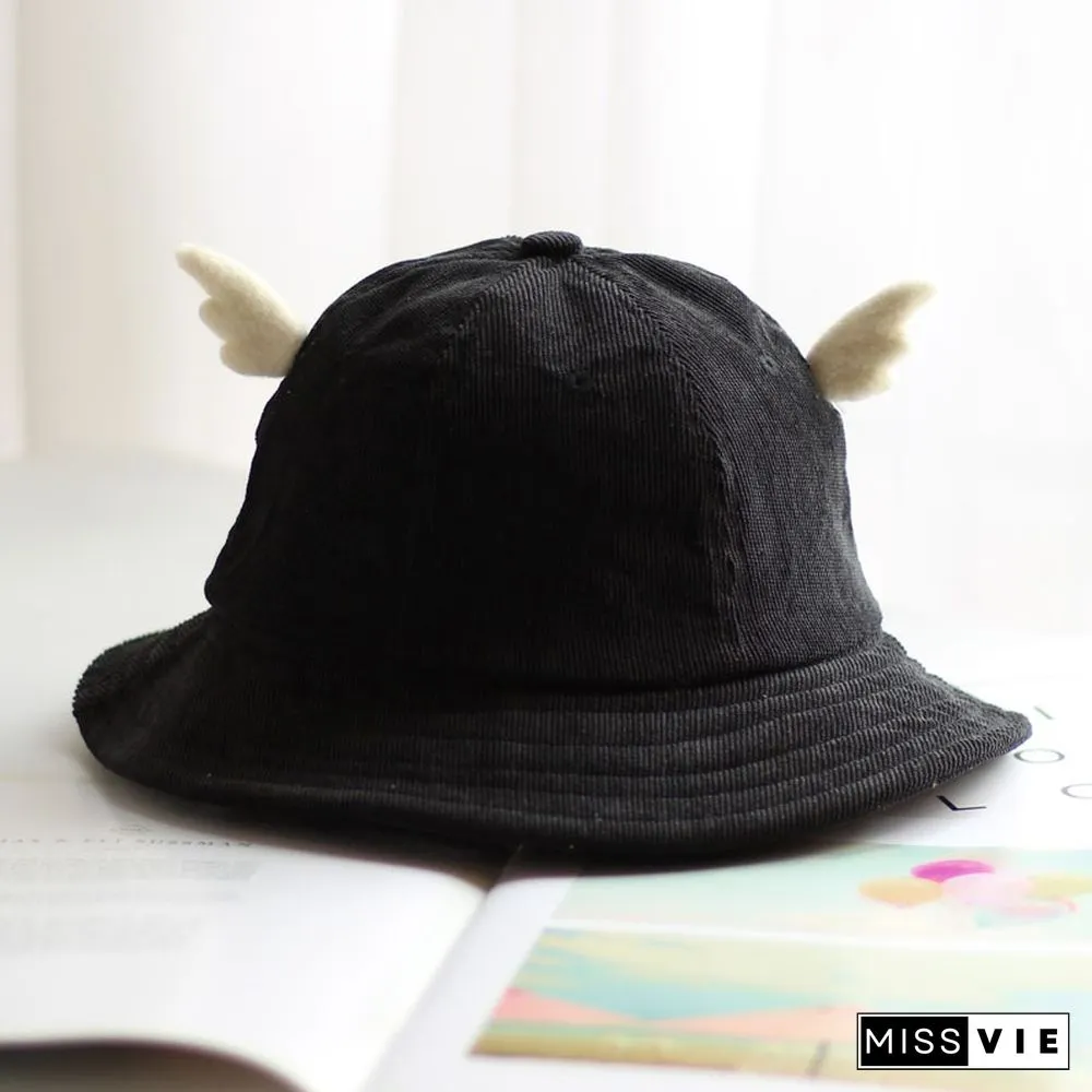 Cat Ears Angel Devil Antlers Fisherman Hat
