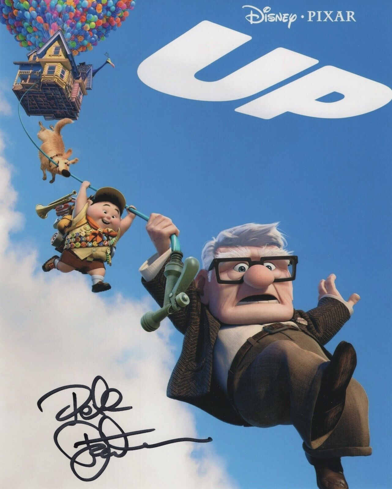 PETE DOCTER SIGNED AUTOGRAPH DISNEY PIXAR UP MOVIE 8X10 Photo Poster painting