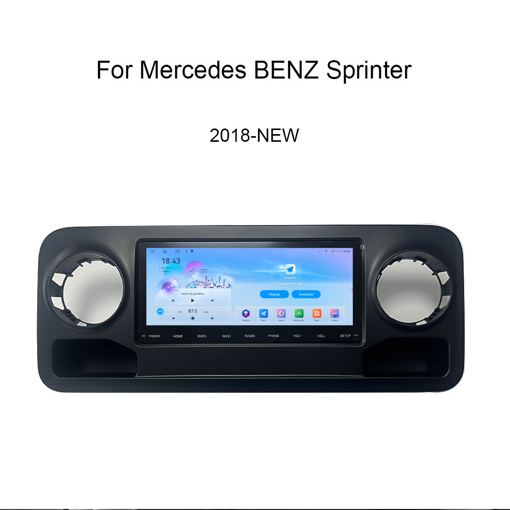 For Mercedes Benz Sprinter W907 W910 2018-NEW year Android Screen Car Multimedia Player Auto Radio Headunit Car Stereo GPS Navi