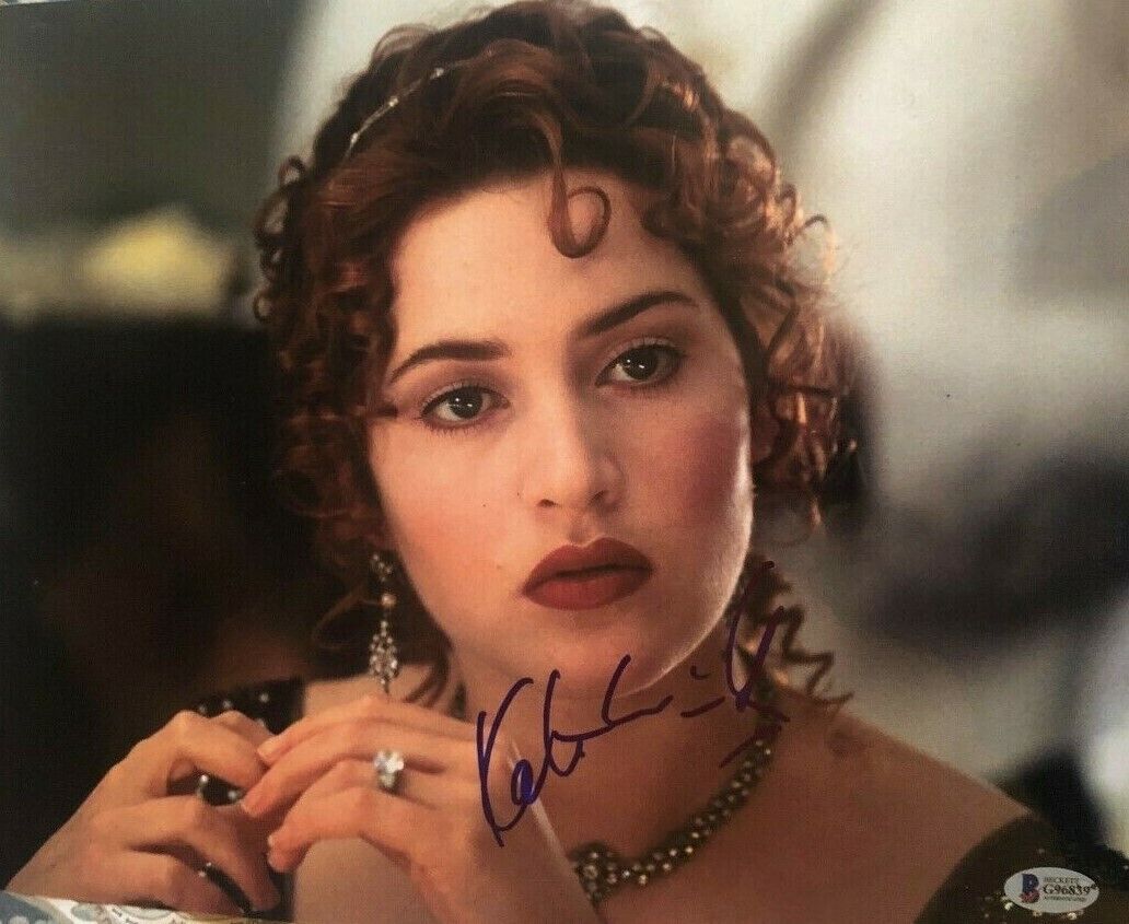 Kate Winslet signed autographed 11x14 Photo Poster painting Titanic Beckett Certified COA