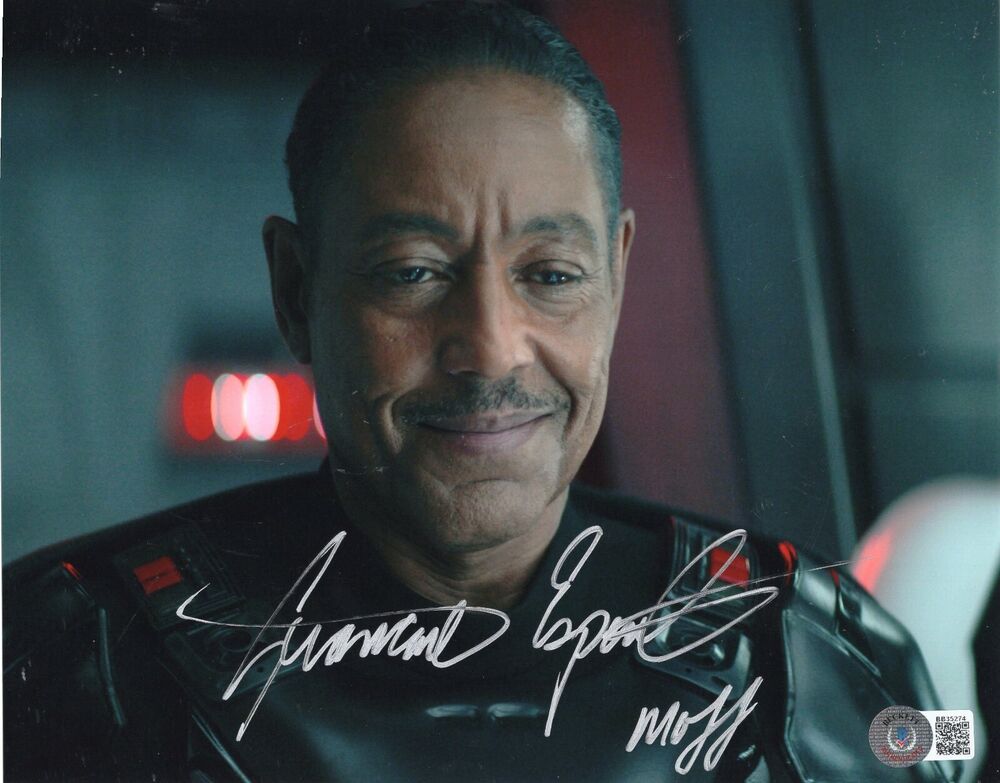 Giancarlo Esposito Moff Gideon Signed 8x10 Photo Poster painting w/Beckett BB35274