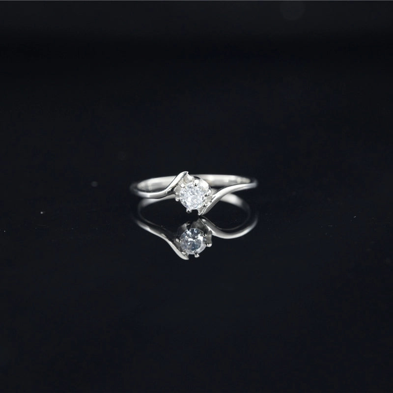 Retro Geometric Titanium Steel Rings