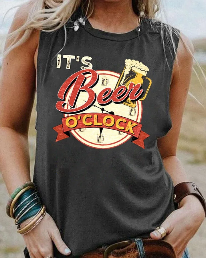It's Beer O'clock Tank Top