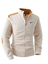 Men's Outdoor Jacquard Embroidery Lapel Zipper Sports Jacket