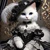 Luxury AB Velvet Diamond Painting Kit - Cat