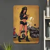 Girl - Vintage Metal Signs(8*12Inch/12*16Inch)-Pin-up-girls
