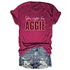 She's A Fightin Texas Aggie Tee