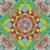 Multistyle Mandala - Peinture Diamant De Forme Sp&eacute;ciale - 30 X 30 CM