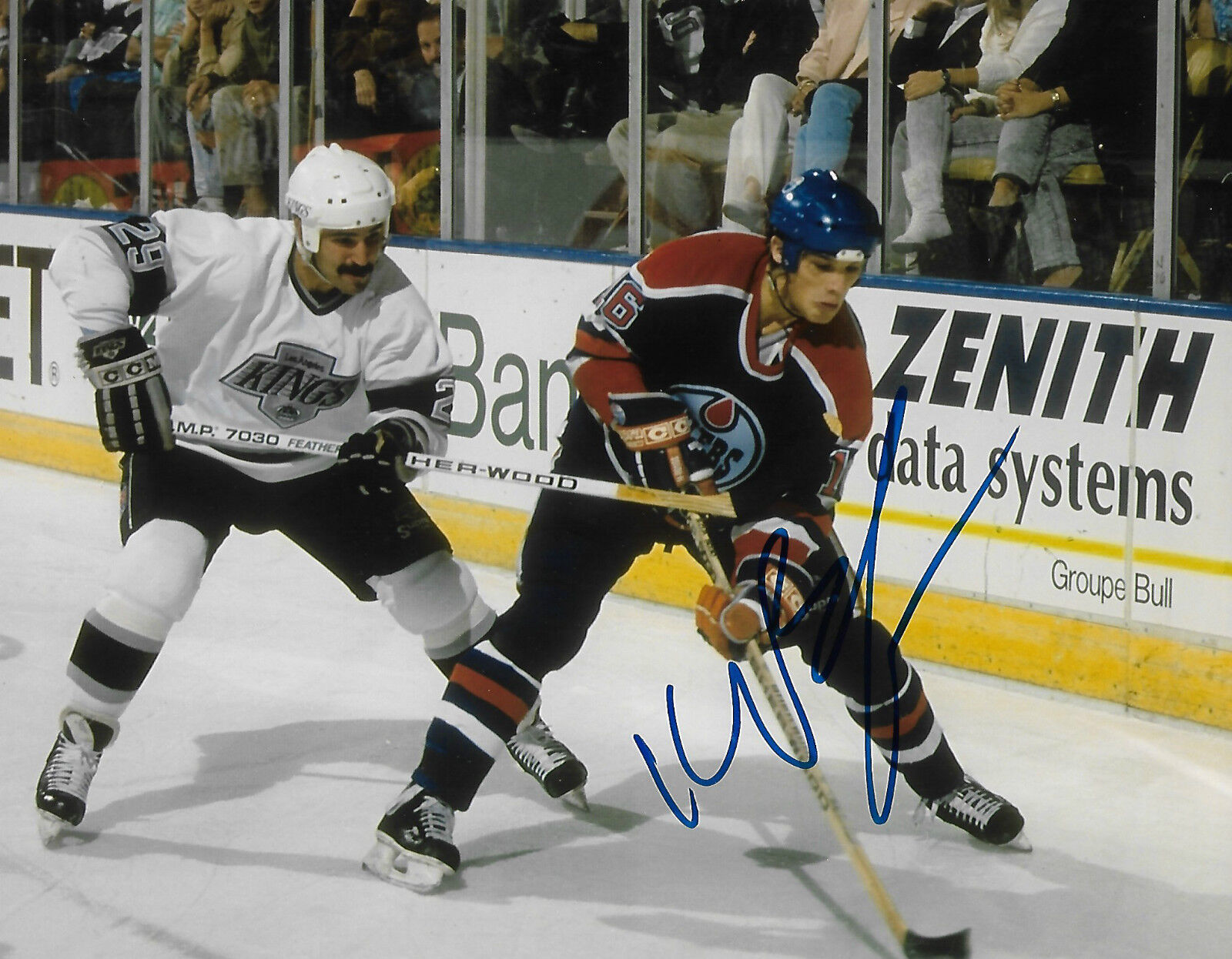 Edmonton Oilers Kelly Buchberger Autographed Signed 8x10 Photo Poster painting COA