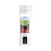 Portable Blender, Personal Mixer Fruit Ice Crushing Rechargeable with USB, Mini Blender for Smoothie, Fruit Juice, Milk Shakes, 13oz, Six 3D Blades for Great Mixing