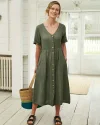 Mid Length Dress Summer Long Dresses with Pockets
