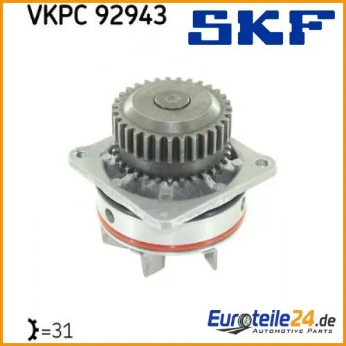 Water Pump SKF VKPC92943 for Nissan 350 Z Coupe Murano I Parts
