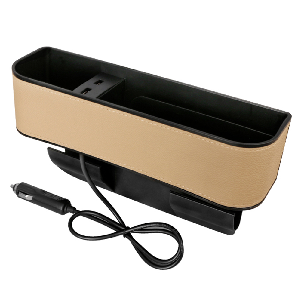 

Car Seat Gap Organizer with Dual USB Charger Cup Holder Car Accessories, Type8, 501 Original