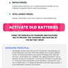12V/24V Car Battery Charger with Cable Clamps & LCD Display Automatic Chargers and Maintainer for Car Motorcycle Lawn Mower