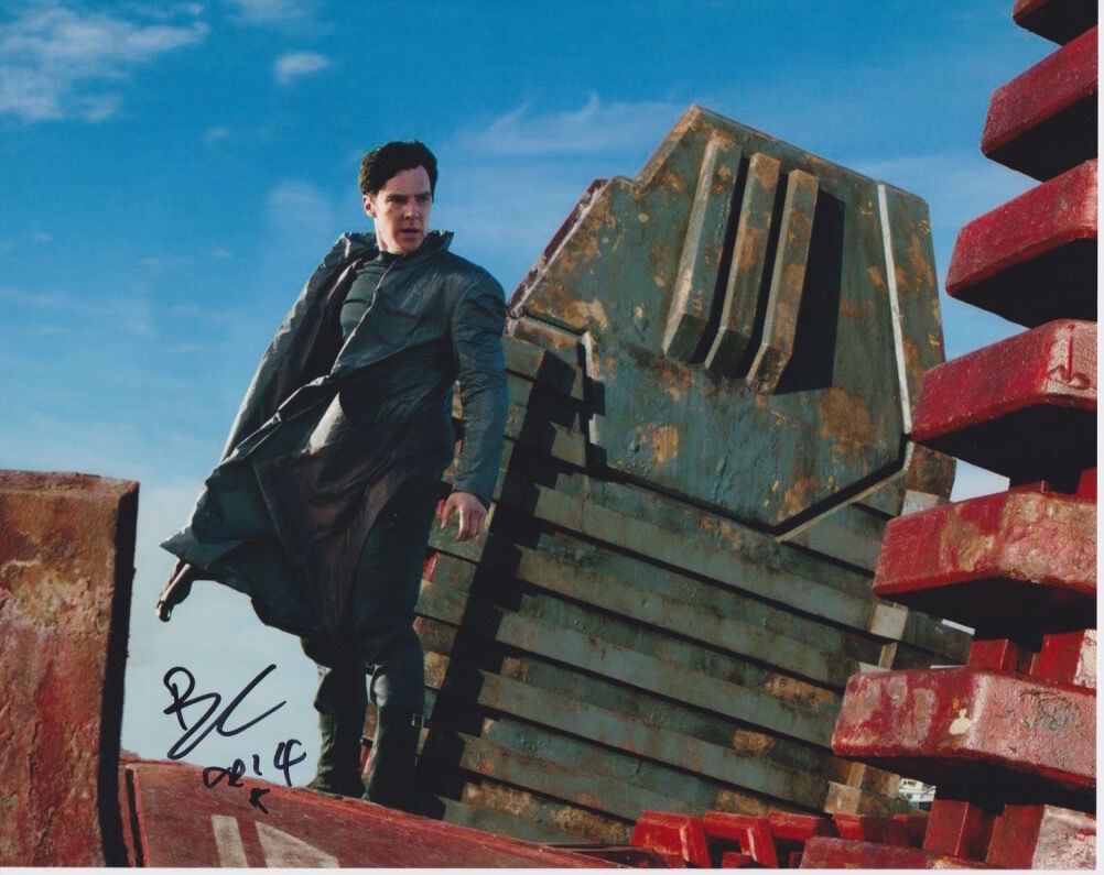 Benedict Cumberbatch (Star Trek) signed authentic 8x10 Photo Poster painting COA