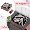 Diamond Painting Wooden Pearl Girl 4 Slots Diamond Painting Storage Box for Adult Beginner