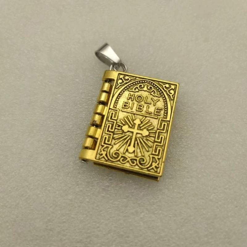 Minimalist Book Letter Alloy Plating Keychain