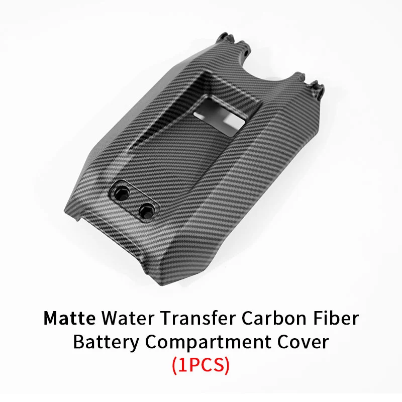 For SURRON segway X260 SUR-RON Matte Water Transfer Carbon Fiber Battery Compartment CoverDirtbike Off-road E-bike Scooter
