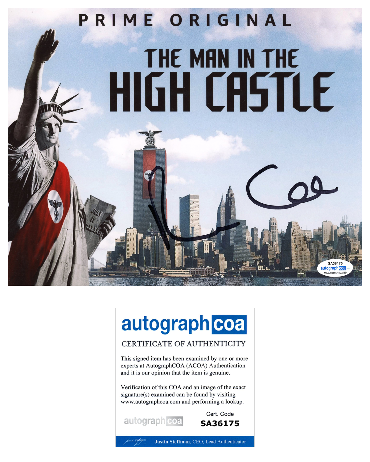 Rufus Sewell Signed Autographed 8x10 Photo Poster painting The Man In The High Castle ACOA COA