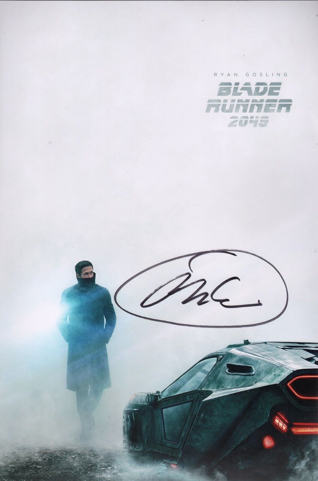 ~ MICHAEL GREEN Authentic Hand-Signed BLADE RUNNER 2049