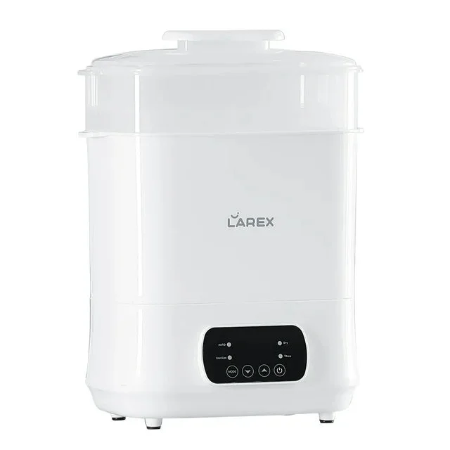 LAREX Baby Bottle Sterilizer and Dryer,3-In-1 Electric Steam Sterilizer For Baby Bottles,Pacifiers, Cups
