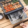Outdoor barbecue grill stove tea making stove set barbecue stove home camping full set