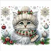 Diamond Painting-DIY Crystal Rhinestone Cat