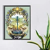 Diamond Painting -DIY Round Drill Bird and Dragonfly