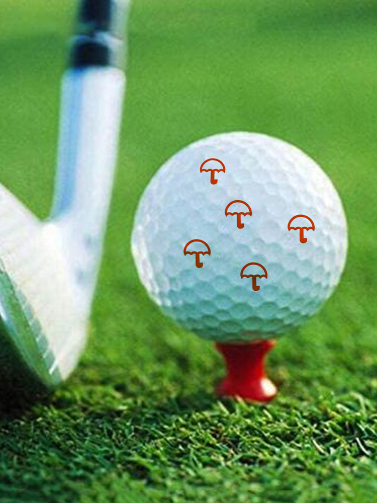 

Golf Ball Stamps Marker Ink Golf Ball Stamper Quick Drying Non-fade Seal, 501 Original
