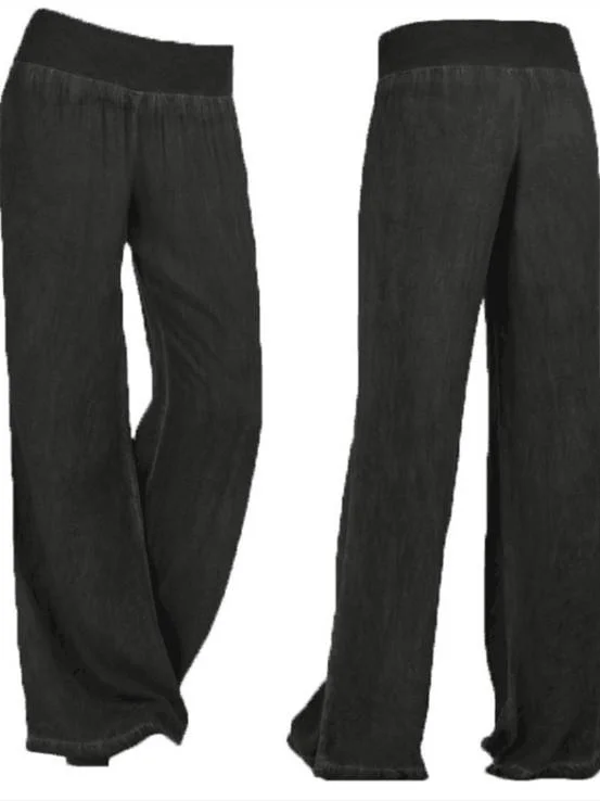 Women Half Sleeve V-neck Solid Color Dress