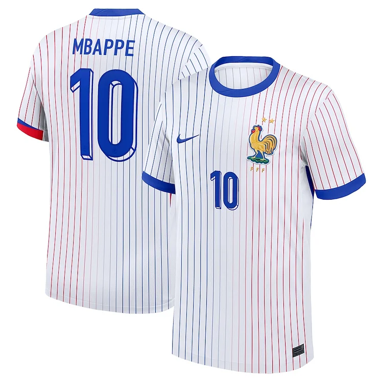 Frankreich Kylian Mbappé 10 Away Trikot EM 2024