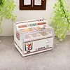 Freezer Shape Fridge Magnets Fridge Stickers with Food Models for Kitchen Locker