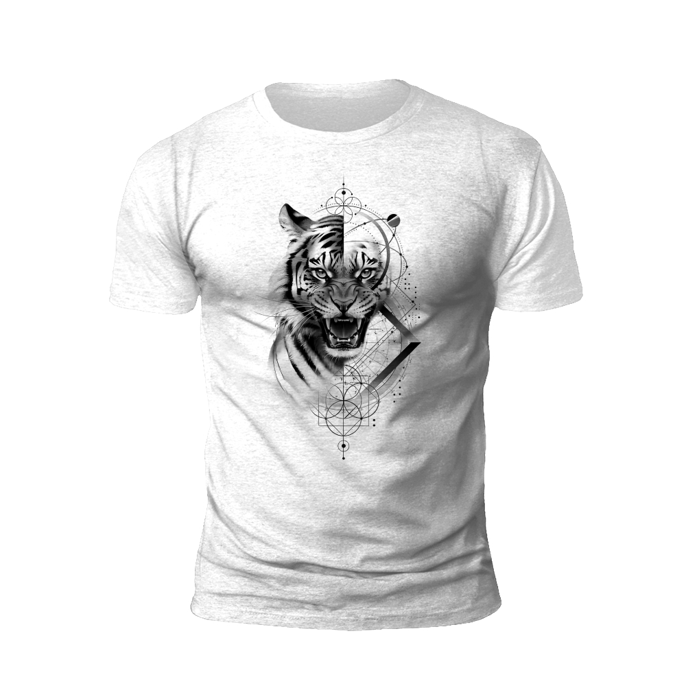 Tiger's Gaze: The Eye of the Storm T-shirt