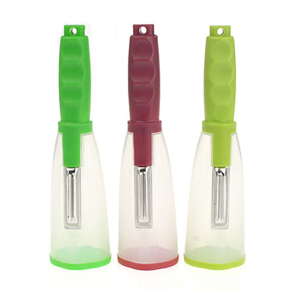 

Vegetable Fruit Peeler With Storage Container Kitchen Potato Carrot Grater, 501 Original