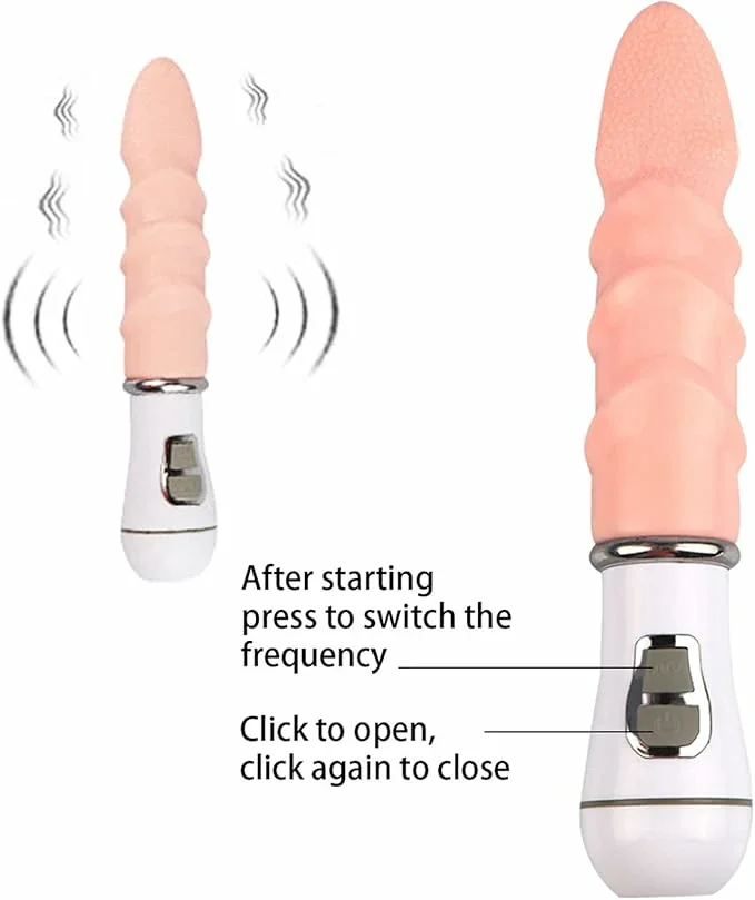 Vibrator Male Tongue Masturbator Oral Licking Tongue Vibrator Silicagel Strong Vibration Sex Toys for Women