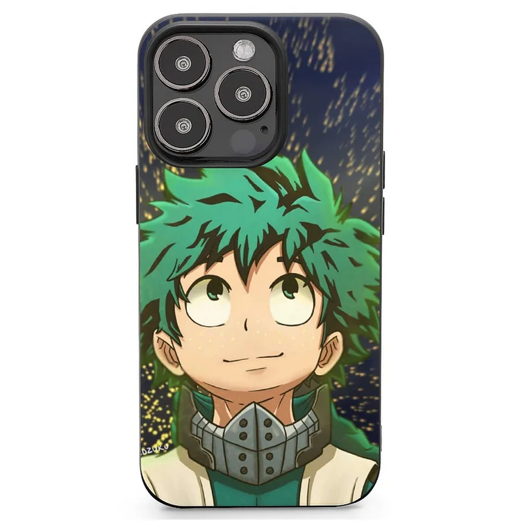 Izuku Midoriya Anime My Hero Academia Phone Case(24) Mobile Phone Shell IPhone 13 and iPhone14 Pro Max and IPhone 15 Plus Case - Heather Prints Shirts