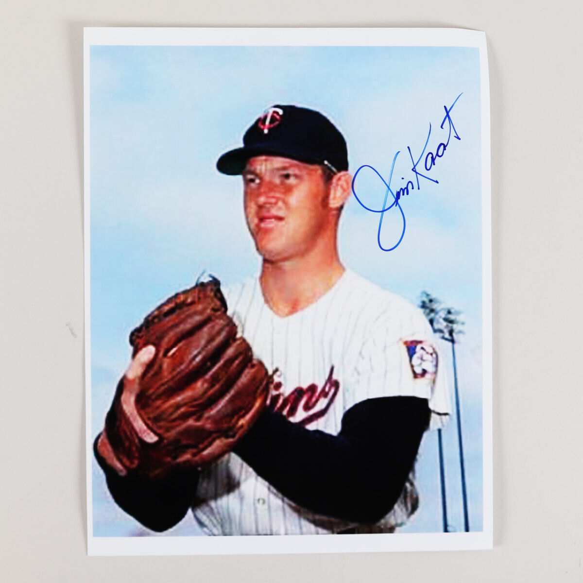 Jim Kaat Signed Photo Poster painting 8x10 Twins - COA