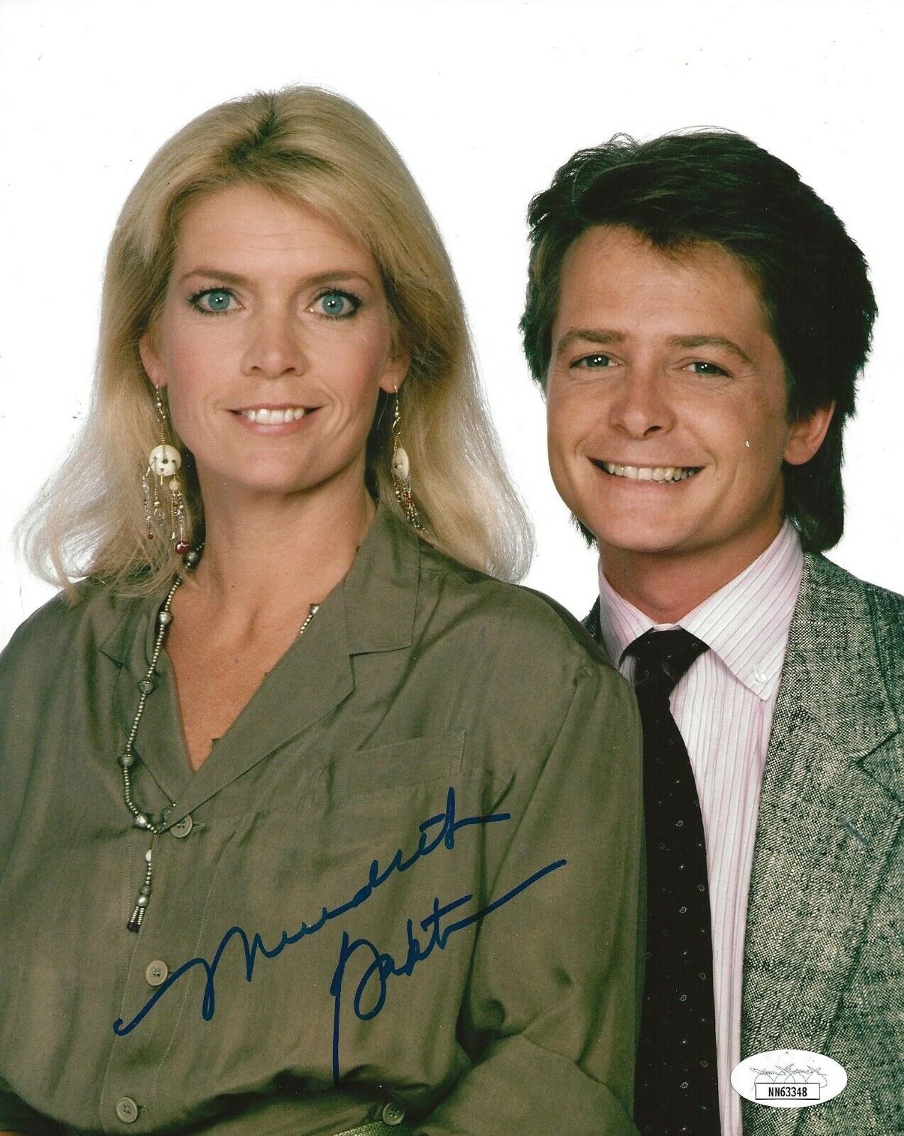 Meredith Baxter signed Family Ties 8x10 Photo Poster painting autographed Elyse Keaton JSA