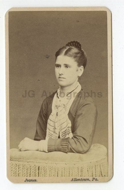 19th Century Fashion - 19th Century Carte-de-visite Photo Poster paintinggraph - Allentown, PA