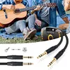 1/4 Inch TRS Cable 6.35mm Male to Male Stereo Jack Balanced Audio Path Cord