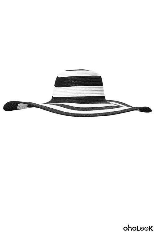 Stripe Straw Hat