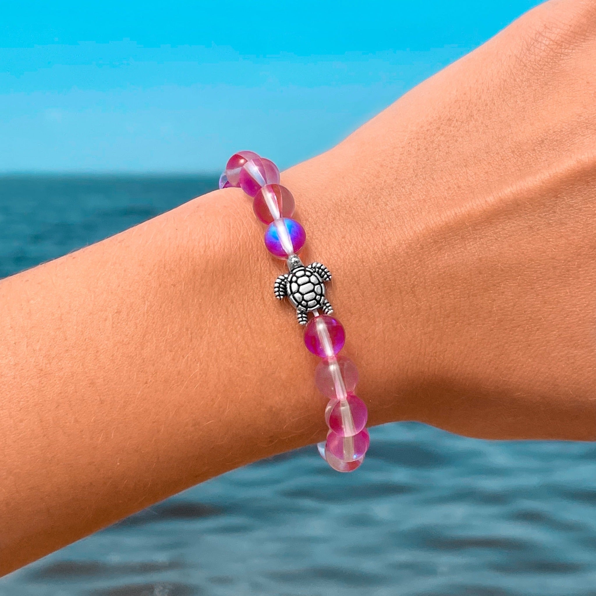 Sea Turtle Crystal Bracelet