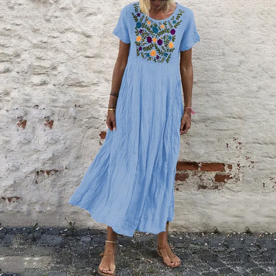 crochet women dress Sienna Hues Crochet Dress Medium 7/8-9/10