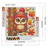 Diamond Painting-DIY Full Round Drill Owl