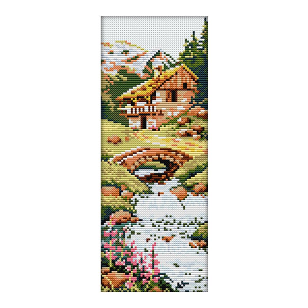 

Winter - 14CT Stamped Cross Stitch - 15*34cm, 501 Original