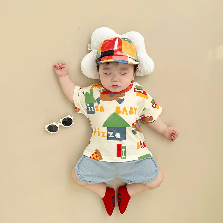 Baby House Birds Crew Neck Tee