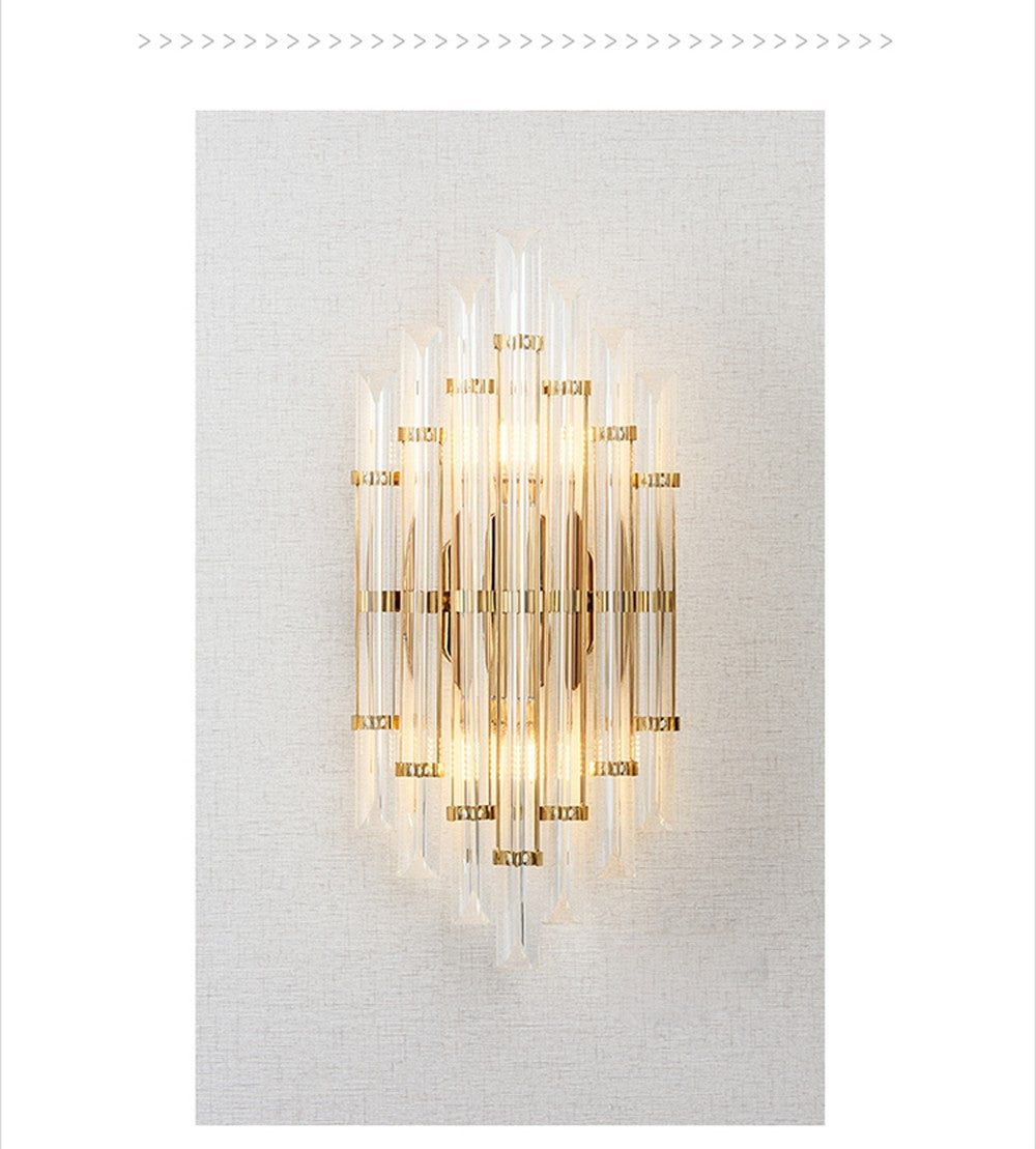 Led E14 Nordic Iron Crystal Designer LED Lamp LED Light Wall Lamp Wall Light Wall Sconce For Bar Store Foyer Bedroom