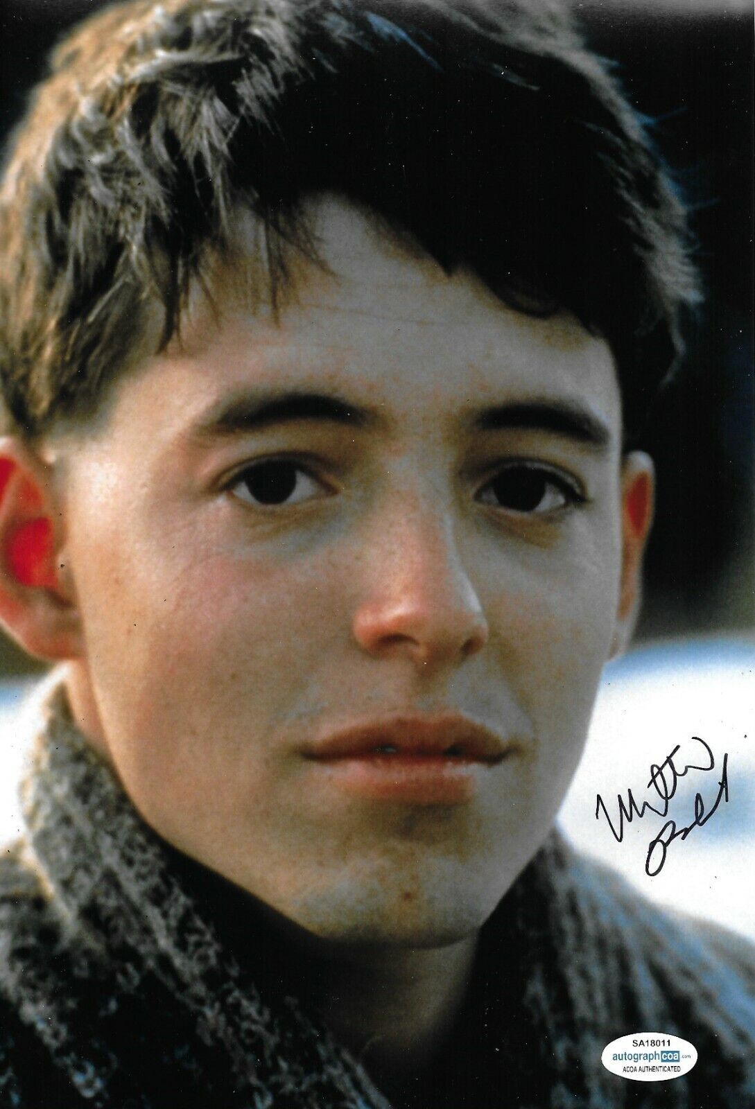 Matthew Broderick Signed Ladyhawke 12x8 Photo Poster painting AFTAL ACOA