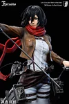 1/4 Scale A Project Series 005 Mikasa Ackerman & 006 Armin Arlert - Attack On Titan Resin Statue - JR Studio
